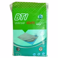 زیرانداز بیمار 60در90 بی تی ای (BTI) بسته 10 عددی