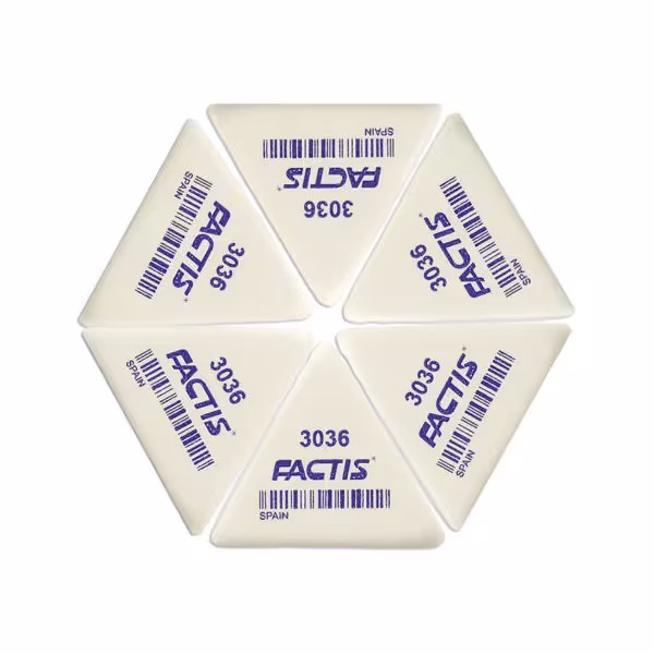 پاک کن فکتیس مدل 3036 بسته 6 عددی 