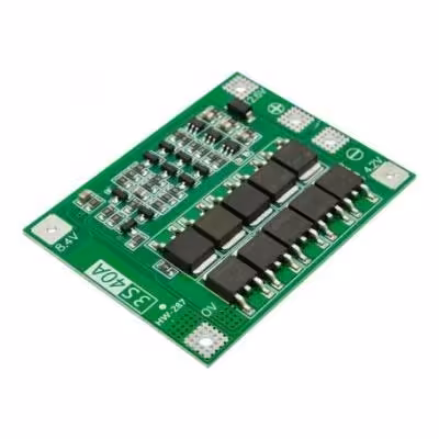 مجموعه 3 عددی ماژول شارژ و دشارژ BMS باتری لیتیومی 3 سل 40 آمپر