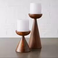 جا شمعی کدل کله قندی خوشگل و جذاب گالری تورک چوب 