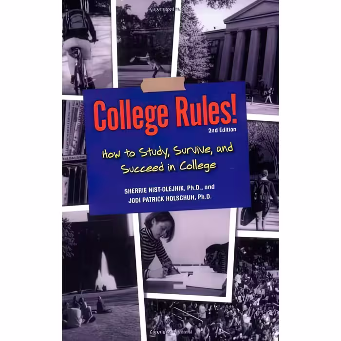 کتاب زبان اصلی College Rules اثر Sherrie NistOlejnikJodi Patrick Holschuh