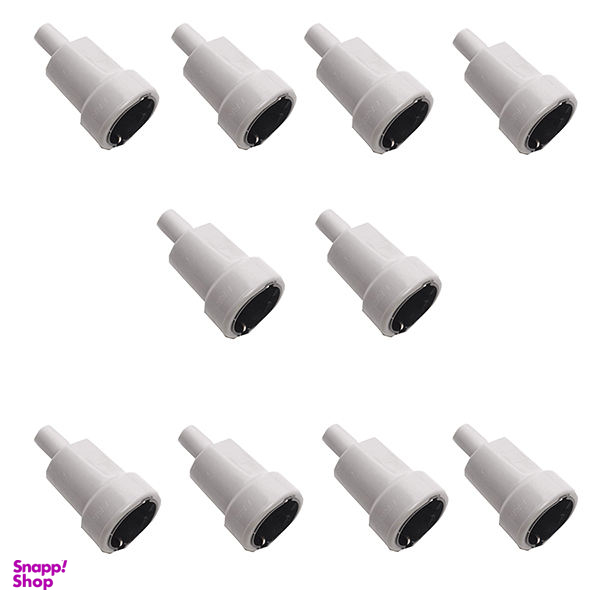 مادگی دوشاخه فرحان الکتریک مدل MAB10 بسته ده عددی