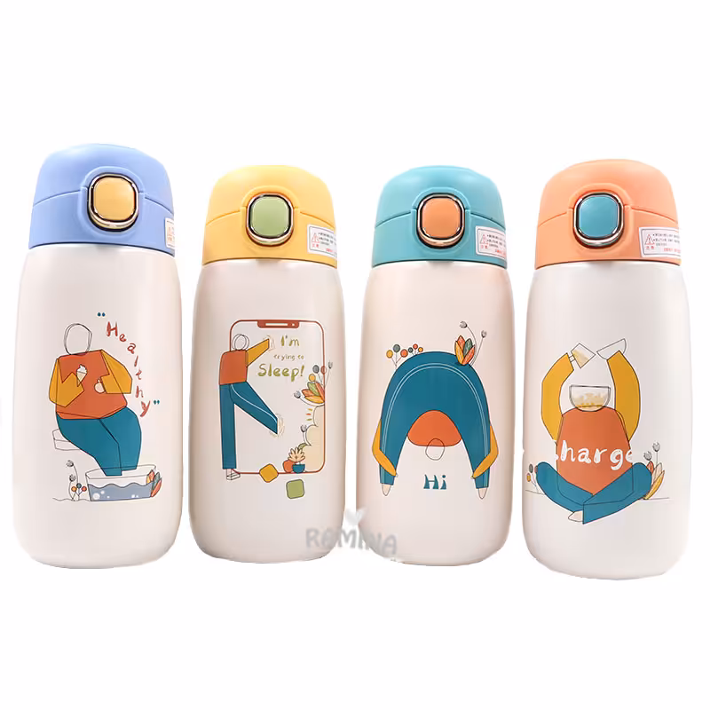 فلاسک نوشیدنی استیل 420 میل طرح مدرن