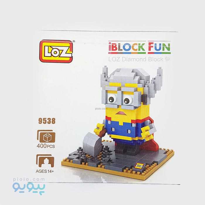 ساختنی مدل مینیون 9538