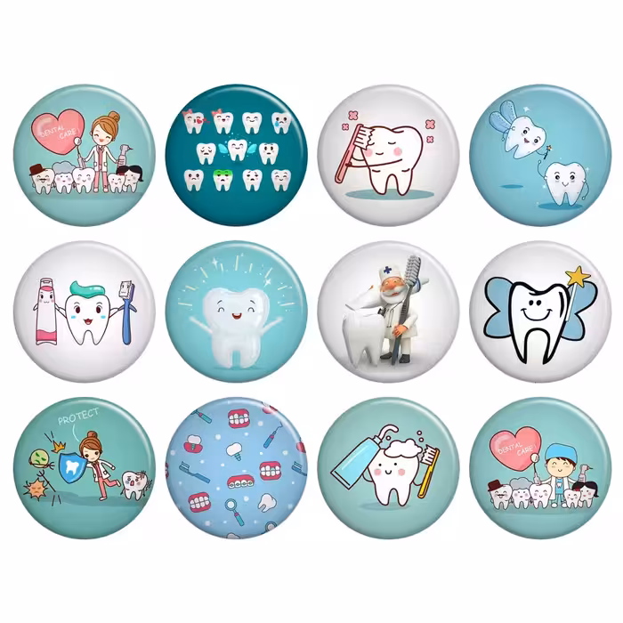 پیکسل سوزنی دندان برای دندونی 12 عددی کد 2