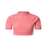 تی شرت قرمز زنانه در فضای باز W Vyrtue S s Crop The North Face