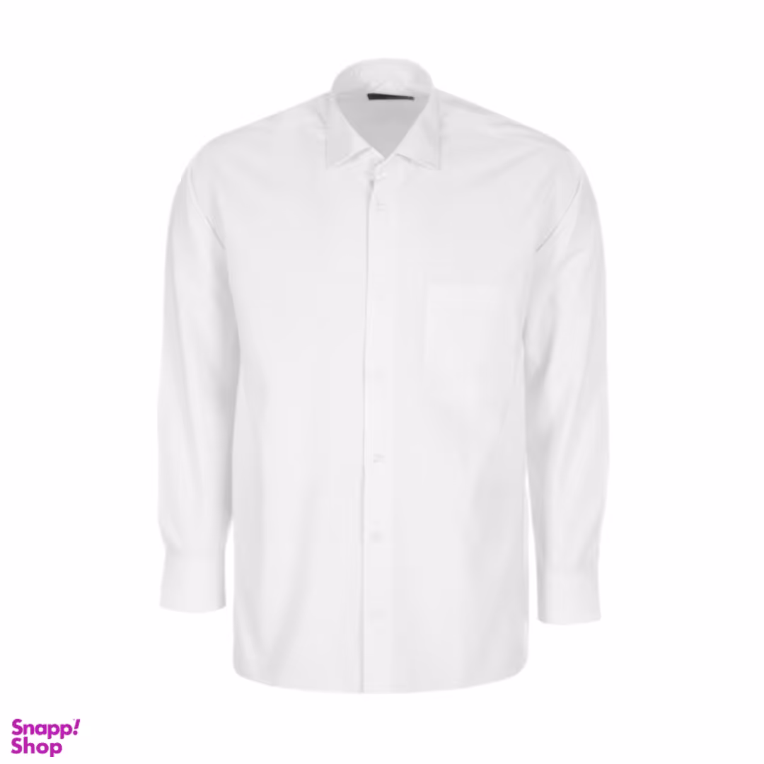 پیراهن مردانه مدل کلاسیک کد 1 رنگ سفید