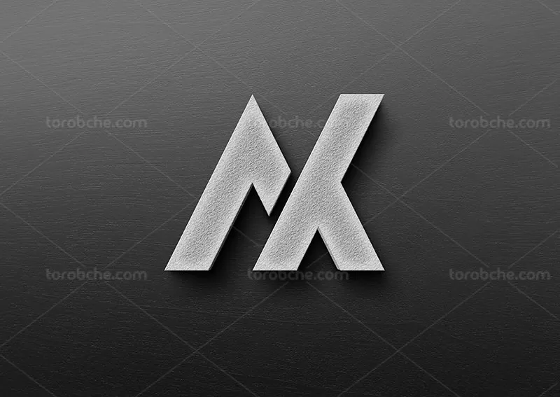 موکاپ لوگوی 3 بعدی | گرافیک با طعم تربچه