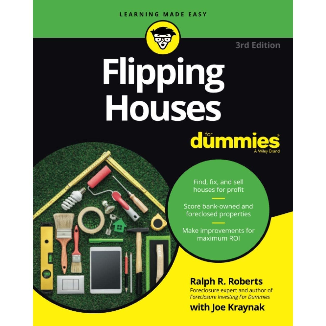 کتاب زبان اصلی Flipping Houses For Dummies rd Edition اثر Joseph Kraynak
