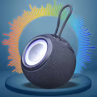 اسپیکر بلوتوثی قابل حمل رنگ مشکی کد WKS337