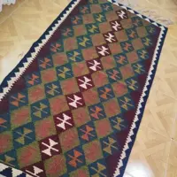 گلیم دست بافت نخ پشمی