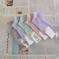 جوراب دخترانه و زنانه ساده رنگی بسیار شیک کیفیت بالا