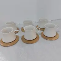فنجون و نعلبکی چایخوری 6 نفره برند معتبر وگاتی