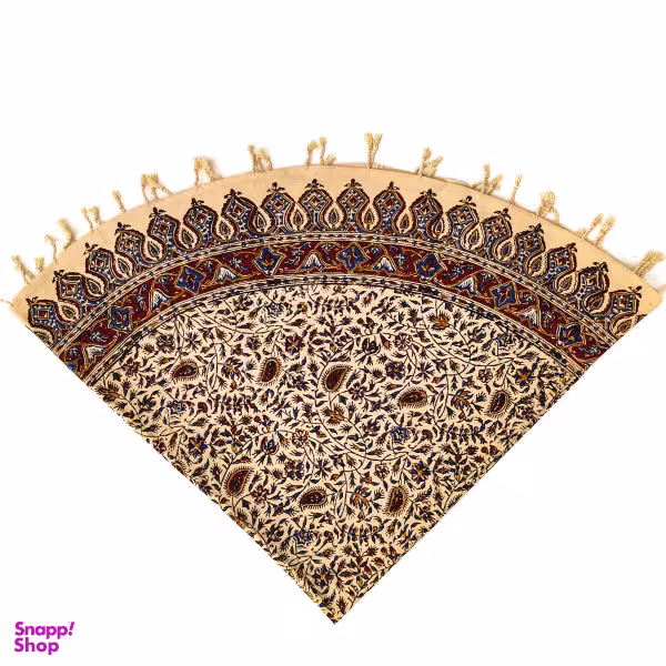 رومیزی قلمکار عطریان طرح درهم مدل G252