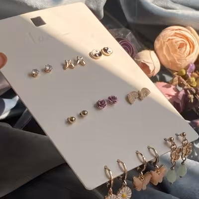 پگ گوشواره میخی وارداتی ضد حساسیت ارسال فوری مناسب کادو