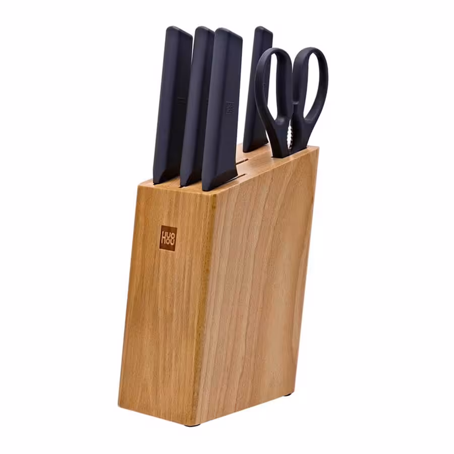 قیمت و خرید سرویس 6 پارچه چاقو شیائومی مدل HuoHou HU0057 | یاس ارتباط