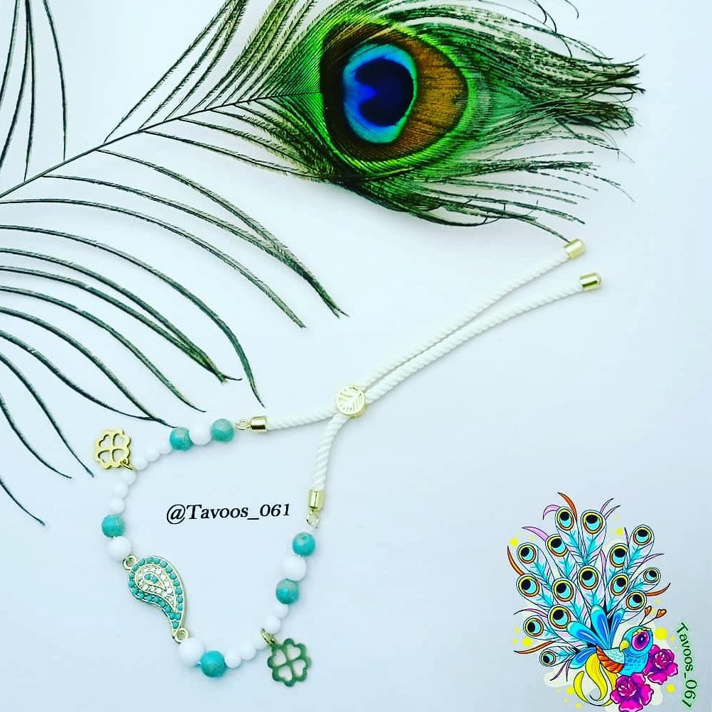 دستبند طرح ترمه