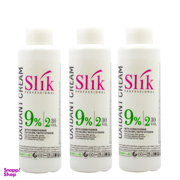 اکسیدان سلیک (Silk) مدل 001 نه درصد حجم 150 میلی لیتر مجموعه سه عددی