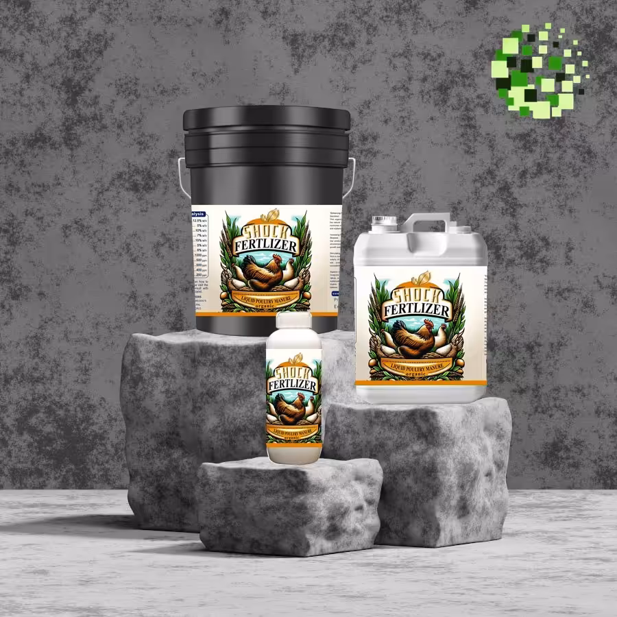 کود مرغی شوک ( آمریکایی ) مایع 20 لیتری

