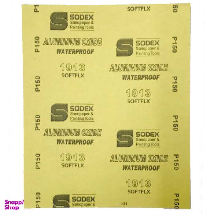 ورق سنباده مدل سودکس p150 بسته 15 عددی