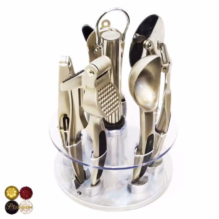 ست ابزار و وسایل آشپزخانه ( 6 ابزار) آلیاژی