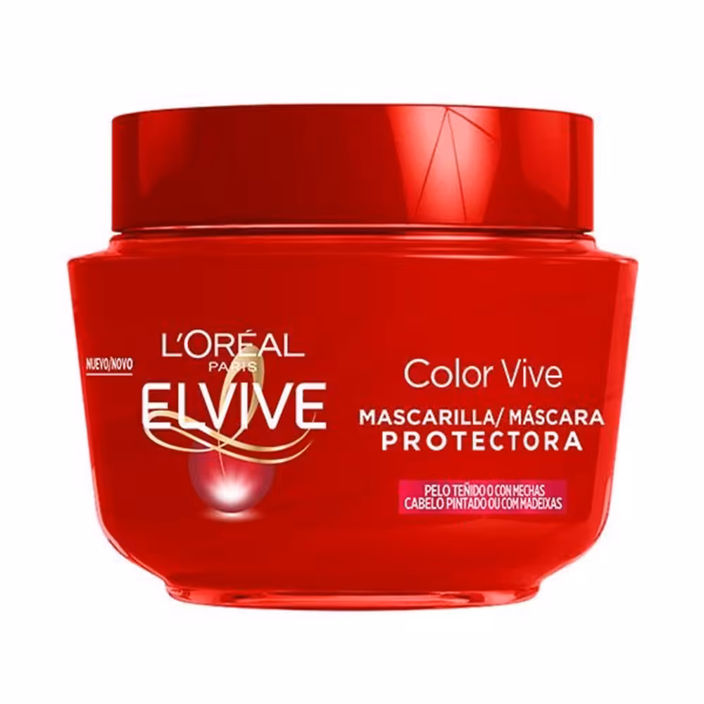 ماسک مو مخصوص موهای رنگ شده لورال Loreal Elseve Color Vive Hair Mask 300 ml • خوش آرا