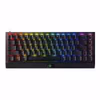 کیبورد بی سیم گیمینگ مکانیکال ریزر مدل BlackWidow V3 Mini HyperSpeed Yellow Switch