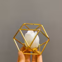 جا وارمری لوزی .همراه با شمع  گل رز