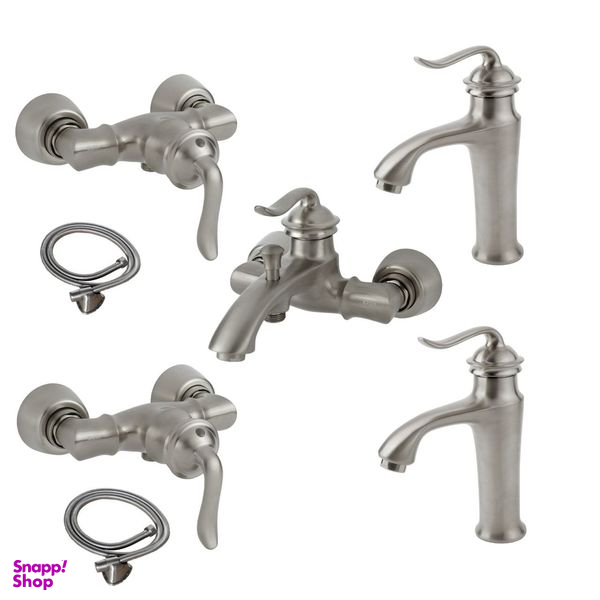 ست شیرآلات کسری مدل دانوب مجموعه 7 عددی