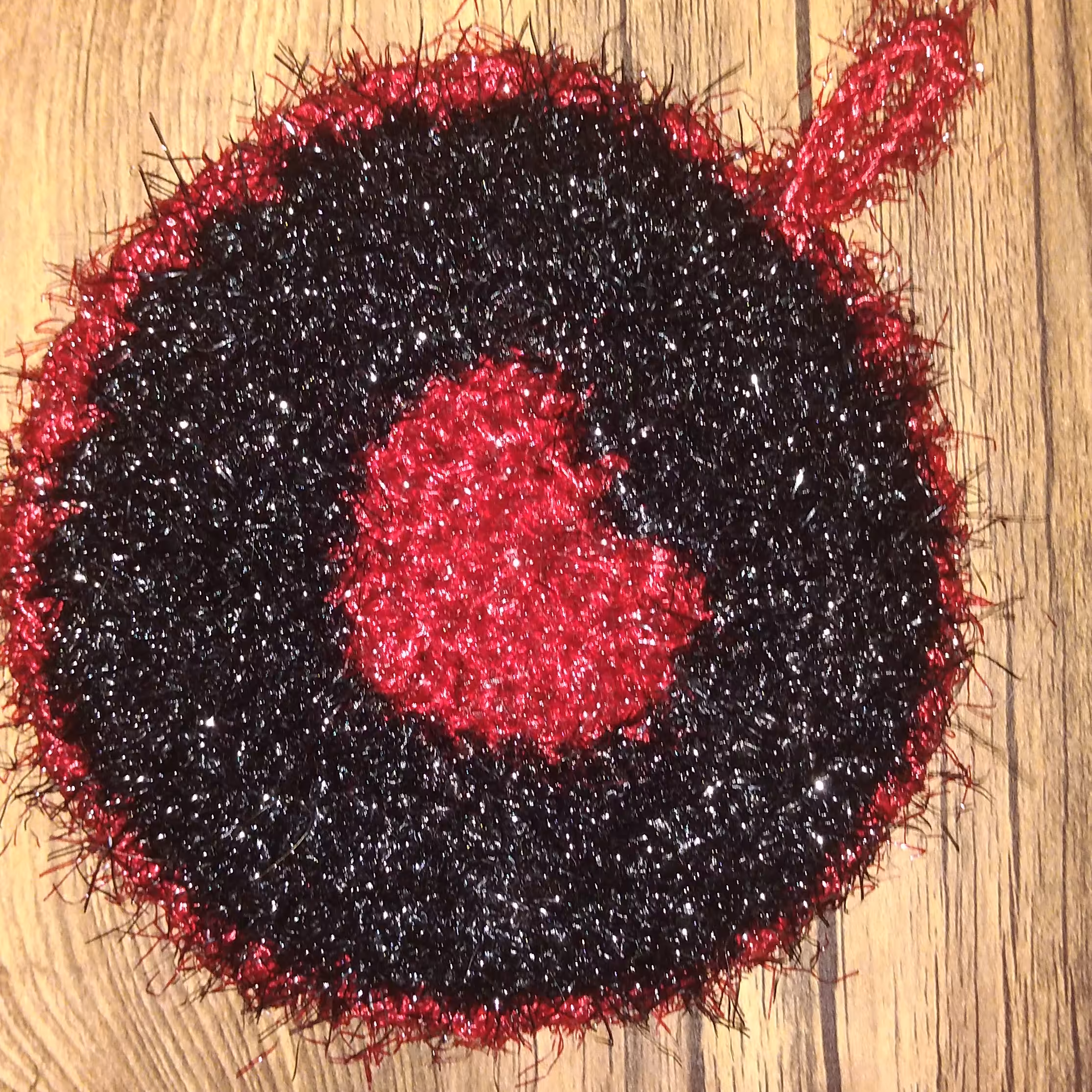 اسکاج دولایه طرح قلب 