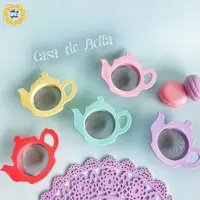 صافی چای و دمنوش طرح قوری Urve رنگ سبز