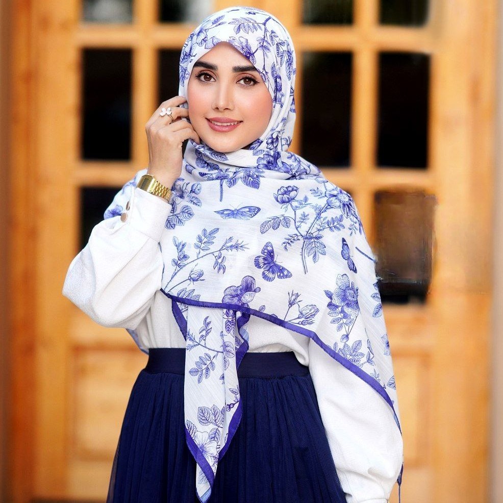 روسری سوپر نخ پروانه ای (کد 241)