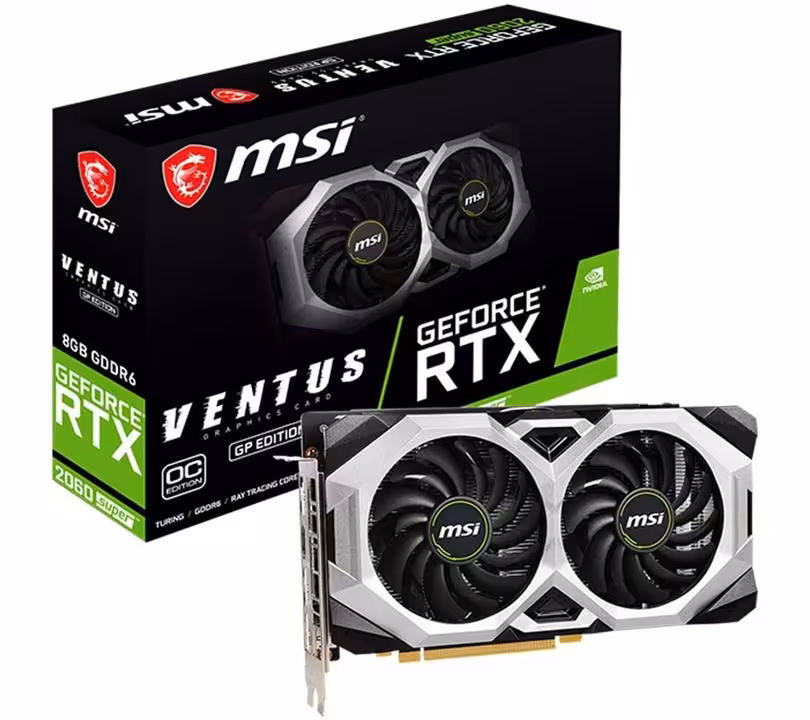 کارت گرافیک ام اس آی MSI Graphics Card RTX 2060 SUPER VENTUS OC 8GB