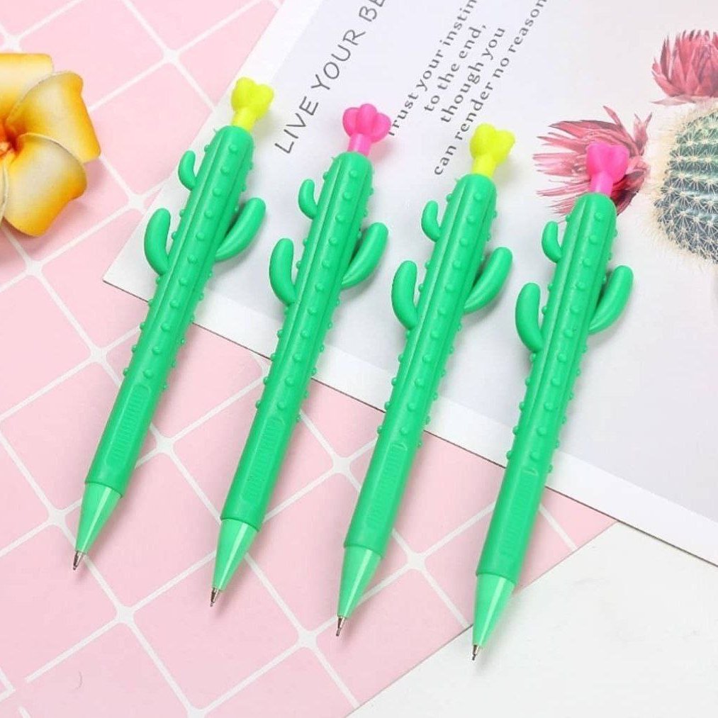 لوازم تحریز فانتزی، مدادنوکی، طرح کاکتوس، نوک پنج دهم