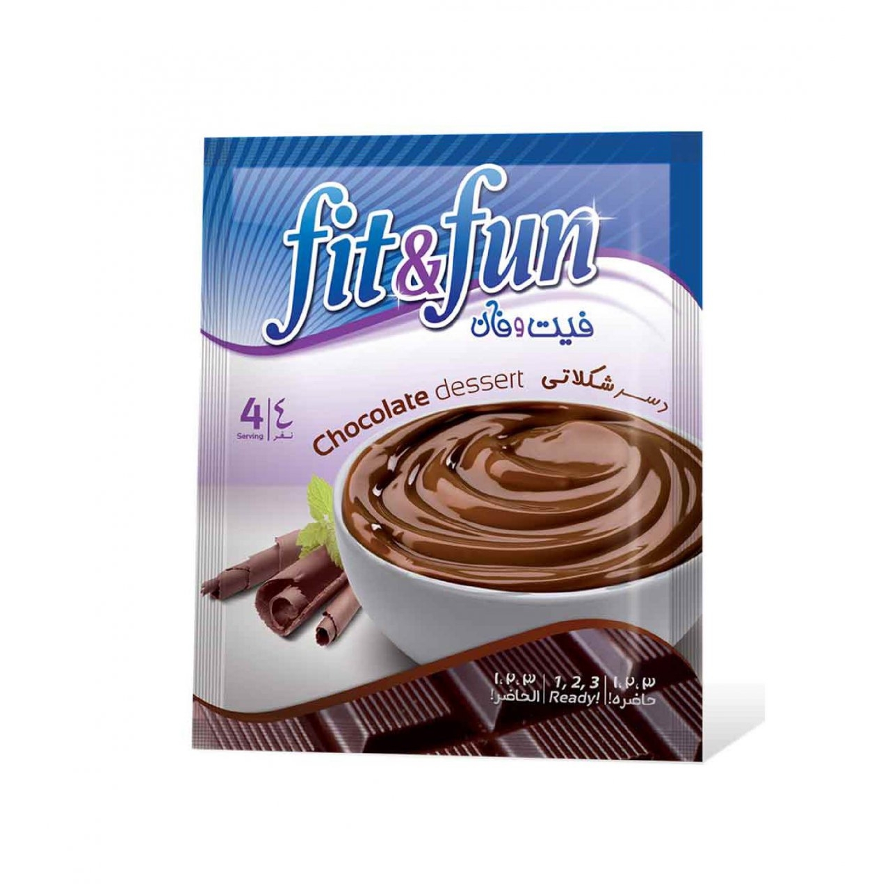 دسر شکلاتی فیت و فان