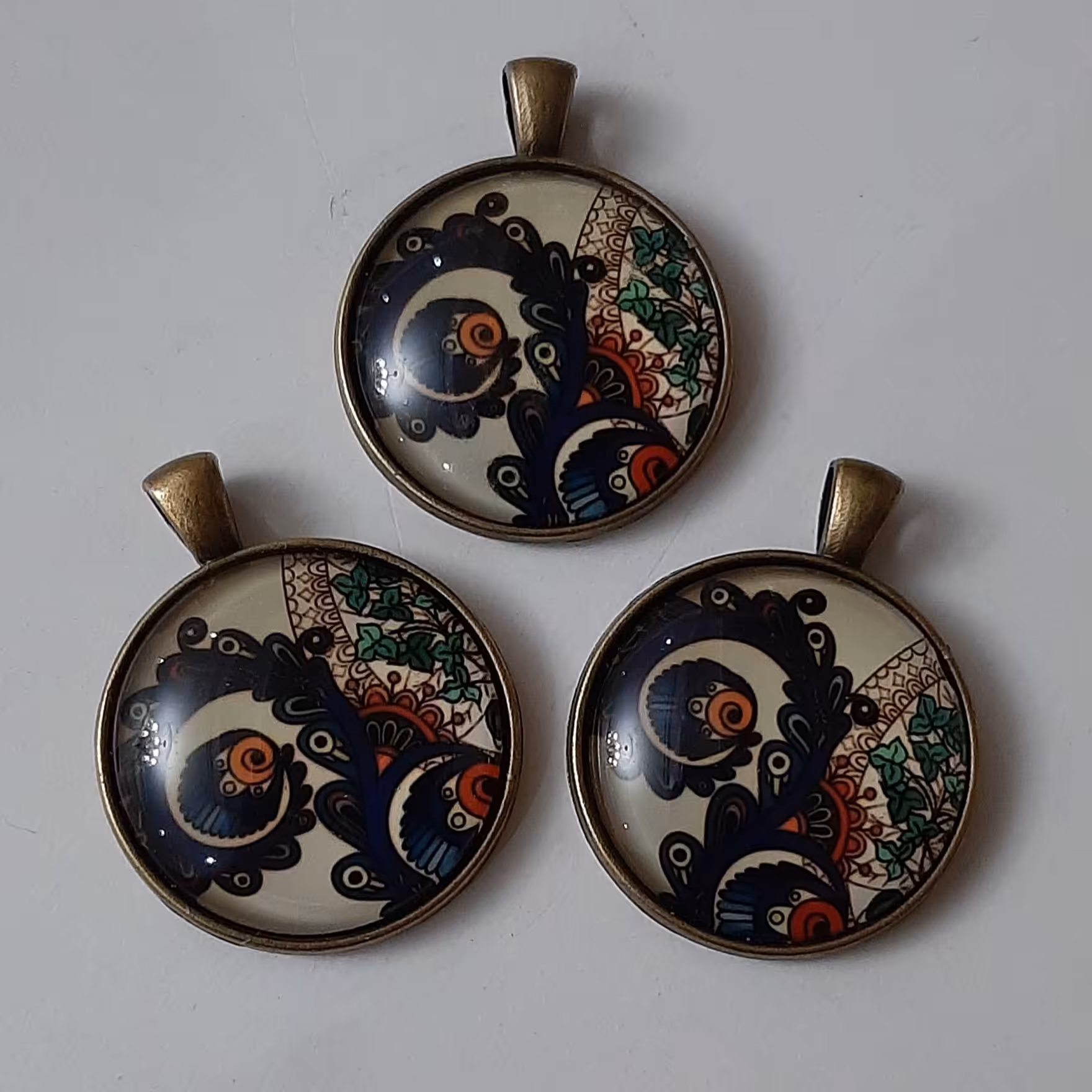 آویز مدال رزینی طرح 7