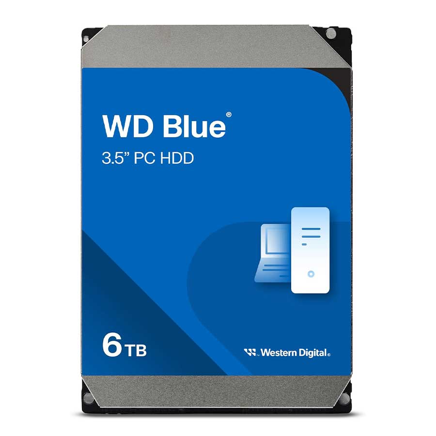 قیمت و خرید هارد اینترنال 6 ترابایت وسترن دیجیتال مدل Blue | یاس ارتباط