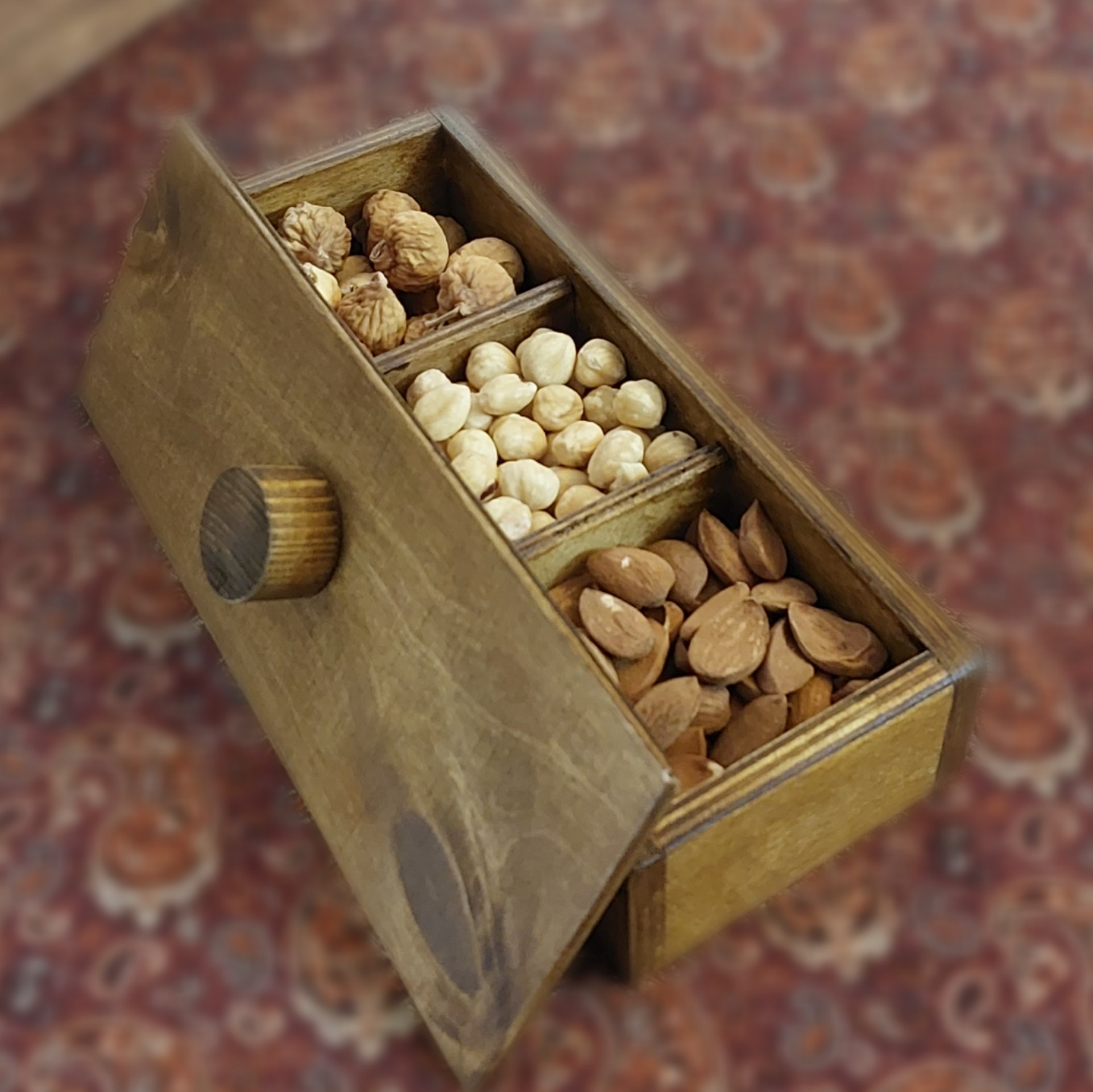 جعبه پذیرایی سه خانه