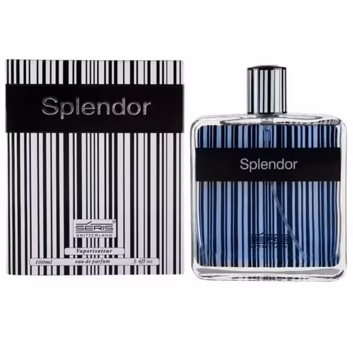 ادکلن اسپلندور اورجینال 100 میل لیبل دار splendor seris  عطر اسپلندور اصل بارکد ادوپرفیوم اسپیلندور Splendor اسپلیندور