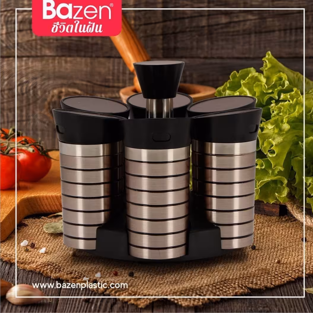 جا ادویه 6 عددی گردان تایلندی ( ارسال رایگان ) 