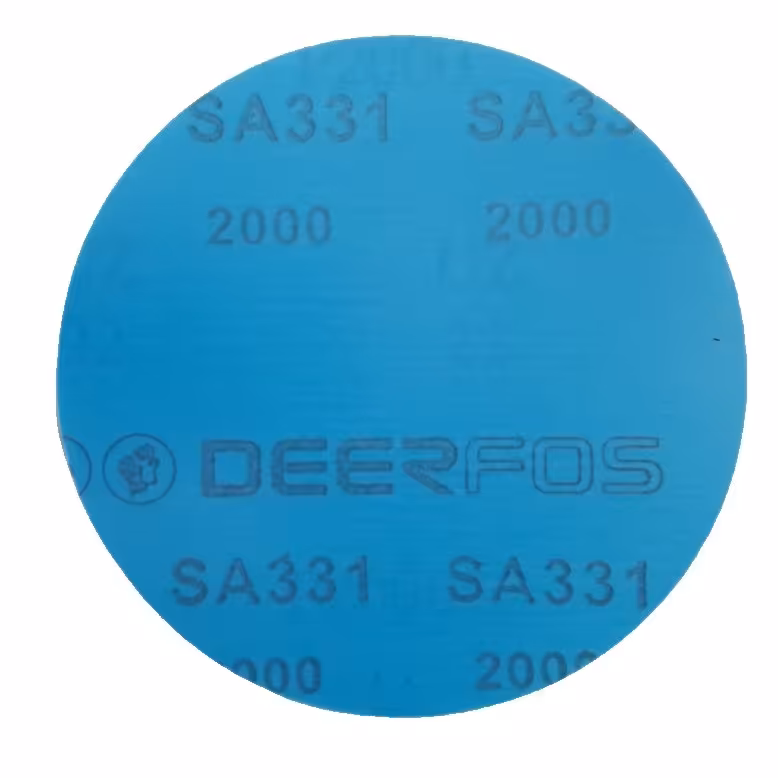 سنباده دیسکی پشت کرکی دیرفوس نمره P2000 سایز 15 سانتی متری بسته 10 عددی