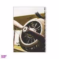 دفتر مشق 100 برگ بامبیلیپ طرح هواپیمای ملخی کد 7857669