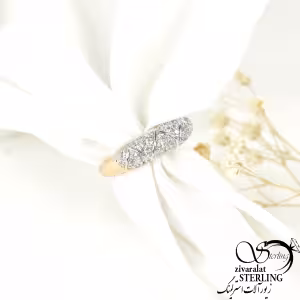 انگشتر برند ژوپینگ طرح جواهر کد 8269