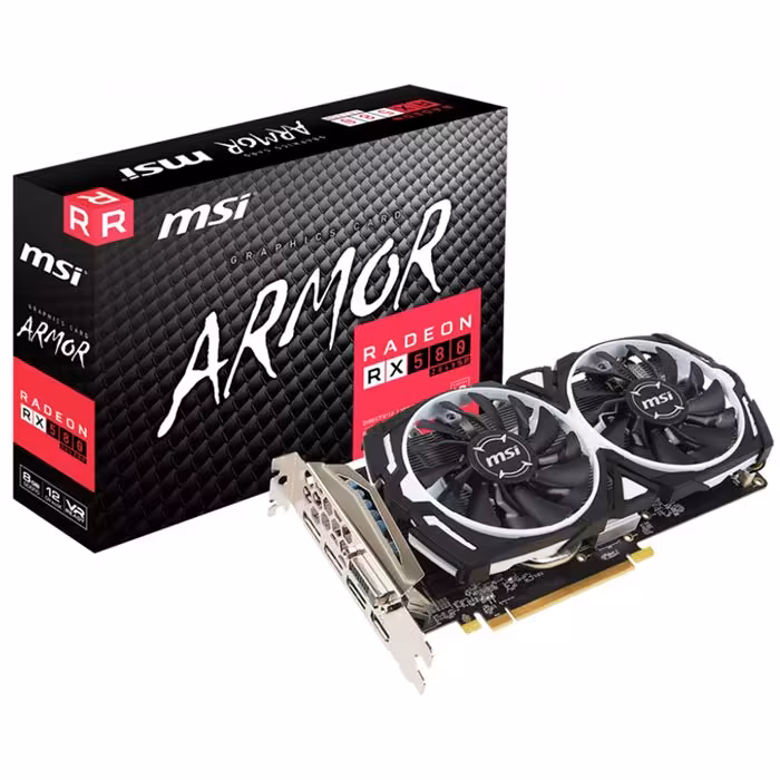 کارت گرافیک ام اس آی مدل Radeon RX 580 ARMOR SP 8G با حافظه 8 گیگابایت