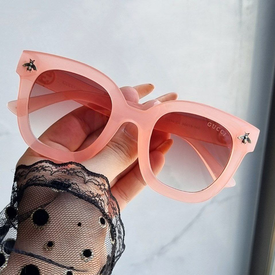عینک آفتابی دخترانه گوچی پاستیلی gucci  uv400