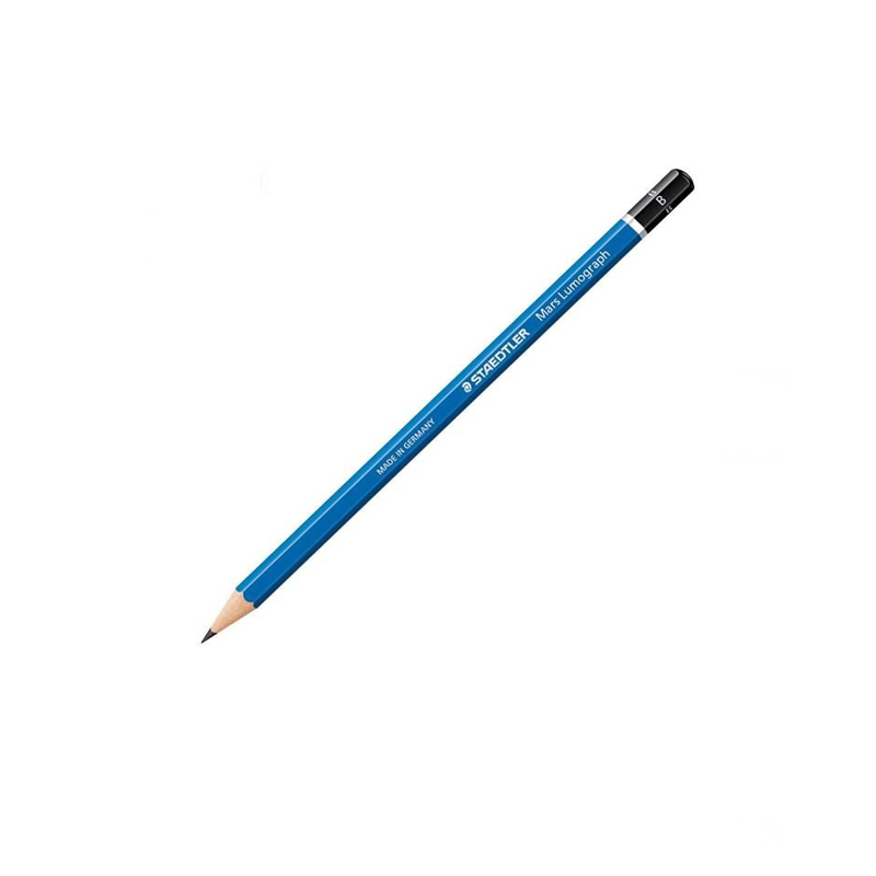مداد طراحی استدلر مدل Mars Lumograph 100 با درجه سختی نوک F