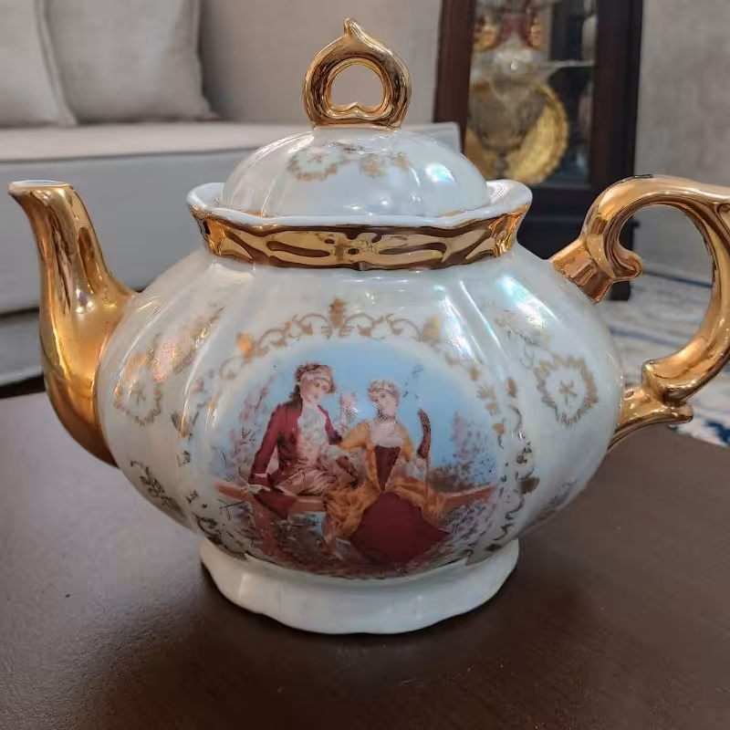 قوری چینی اصل ژاپن سایز بزرگ 