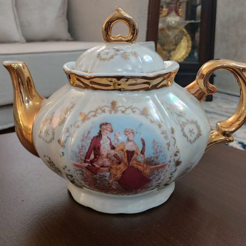 قوری چینی اصل ژاپن سایز بزرگ