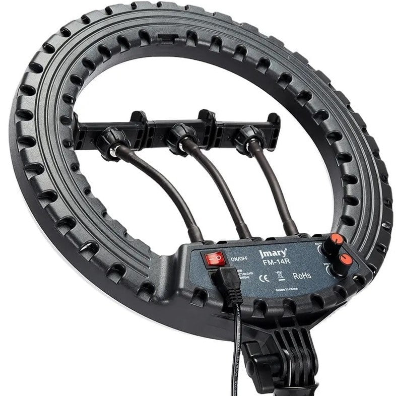 رینگ لایت 14 اینچی جی ماری Jmary FM14R Ring Light