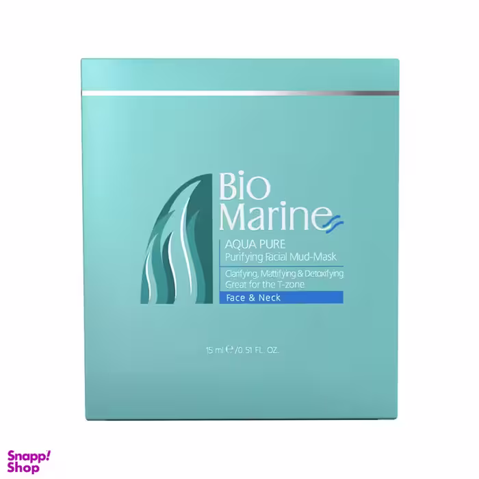 ماسک مات کننده صورت و گردن بایو مارین (Bio Marine) مدل Aqua Repair حجم 15 میلی‌لیتر